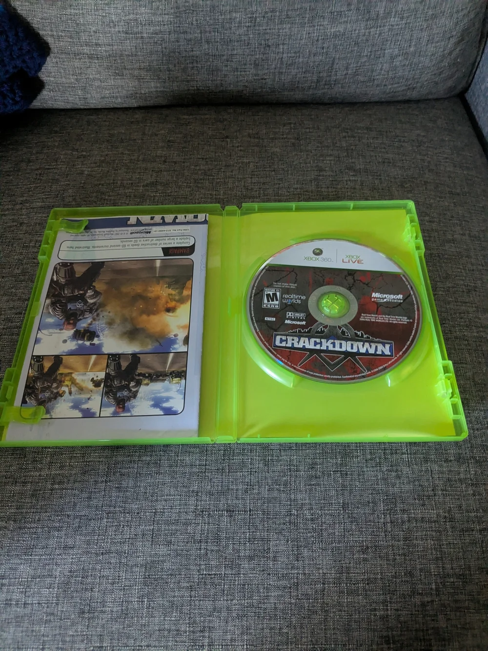 Microsoft Xbox 360 Crackdown In Excellent Condition.